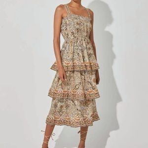 Cleobella Dresses Rosalie Midi Dress Kaleidoscope. Xs . NWT never worn